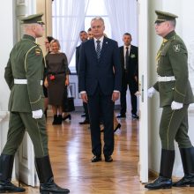Lietuvos ir Latvijos prezidentai žada išspręsti ginčą dėl jūros sienos