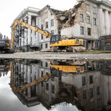 Griauna Profsąjungų rūmus: darbai kainuos beveik 2 mln. eurų