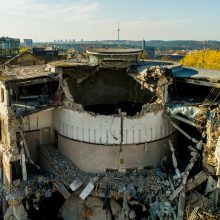 Vilniaus valdžiai – 55 tūkst. eurų bauda dėl Profsąjungų rūmų griovimo