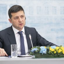 Ukrainos ir Lietuvos vadovai vieningi: sankcijos Rusijai turi būti tęsiamos