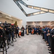 Istorinis žingsnis: Vilniuje atidarytas naujas Infekcinių ligų korpusas