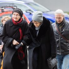Į paskutinę kelionę išlydima G. Ručytė-Landsbergienė