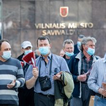 Dėl teismo sprendimo lapkričio 8-ąją vairuotojų streiko Vilniuje nebus