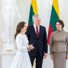 Minimas diplomatinių santykių šimtmetis: G. Nausėda susitiko su Danijos kronprincese