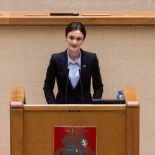 Seimo vadovė: komunizmo nusikaltimų įvertinimas turi būti Vakarų politinėje darbotvarkėje