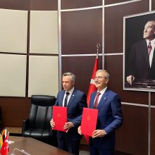 Lietuva ir Turkija pasirašė susitarimą, atveriantį kelią pirkti „Bayraktar“ dronus