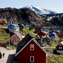 D. Trumpas supyko ant Danijos, kad nenori parduoti Grenlandijos