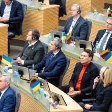 Po Ukrainos prezidento kalbos G. Nausėda dar kartą ragina griežtinti sankcijas
