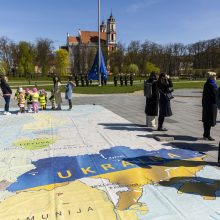 Premjerė: Ukraina yra ta šalis, kuri šiandien gina europietiškas vertybes