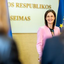 V. Čmilytė-Nielsen į Seimą sukvietė naujai išrinktus merus