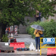 Lietingas antradienis: vietomis iškrito daugiau nei du trečdaliai mėnesio lietaus normos