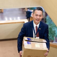 Taivano parlamento vadovas žada spausti savo Vyriausybę dėl investicijų Lietuvoje
