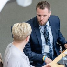 G. Landsbergiui tenka atlaikyti interpeliaciją Seime: turėjo klausimų opozicijai