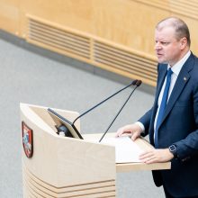 G. Landsbergiui tenka atlaikyti interpeliaciją Seime: turėjo klausimų opozicijai