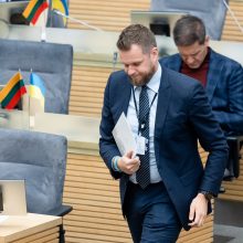Žlugo ketvirtas opozicijos bandymas: G. Landsbergis atlaikė interpeliaciją
