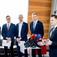 Koaliciją Vilniuje sudarę konservatoriai ir „laisviečiai“ deleguos po du vicemerus