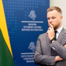 G. Landsbergis: sankcijų apėjimas – opi problema, reikės nueiti ilgą kelią kaišant skyles