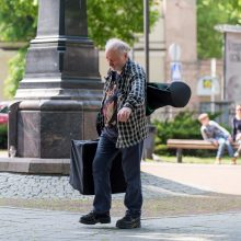 Gatvės muzikos diena: Vilniuje gyva muzika – net viešajame transporte