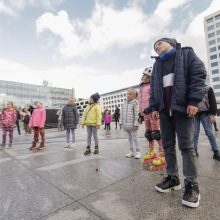 Judėjimo sveikuoliai okupavo Vienybės aikštę: kai kurie jų tokiais tapo tik šiandien