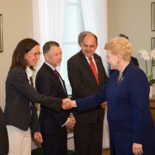 D. Grybauskaitė: transatlantiniai santykiai neturi alternatyvos