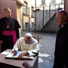 Popiežius skiria Kauno arkivyskupą S. Tamkevičių kardinolu