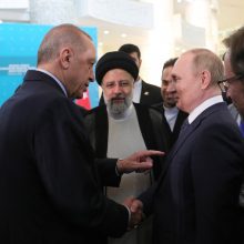R. T. Erdoganas liepė V. Putinui „išvalyti“ kurdų pajėgas iš Sirijos šiaurės
