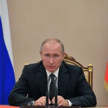 V. Putinas Leningrado srityje stebės pagrindinį pratybų „Zapad“ etapą
