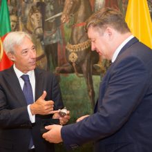 R. Karoblis dėkoja Portugalijai už indėlį saugant regioną