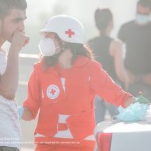 Raudonasis Kryžius kviečia padėti nukentėjusiems nuo sprogimų Beirute