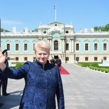 D. Grybauskaitė naująjį Ukrainos prezidentą ragina „sutraiškyti“ oligarchinę sistemą