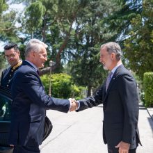 G. Nausėda susitiko su Ispanijos premjeru ir karaliumi: aptarė NATO rytų flango stiprinimą