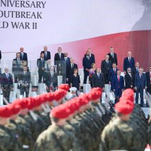G. Nausėda Varšuvoje mini Antrojo pasaulinio karo pradžios metines