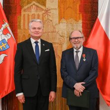 G. Nausėda Lenkijoje: turime suteikti visą reikalingą paramą kovojančiai Ukrainai