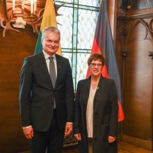 G. Nausėda Vokietiją vadina patikima Lietuvos gynybos partnere