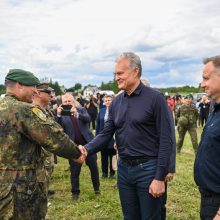 G. Nausėda Suvalkų koridoriuje: Lenkijos ir Lietuvos vienybė yra bloga žinia agresoriui