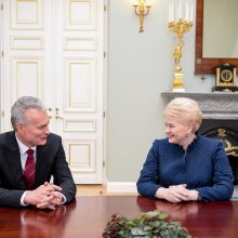 D. Grybauskaitė po susitikimo su G. Nausėda: radome daug sutarimo