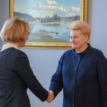 Darbą pradeda pirmoji Lietuvos ambasadorė EBPO L. Viltrakienė