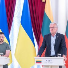 G. Nausėda Kyjive: Ukraina bus NATO nare