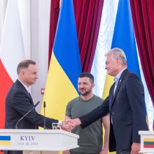 G. Nausėda Kyjive: Ukraina bus NATO nare