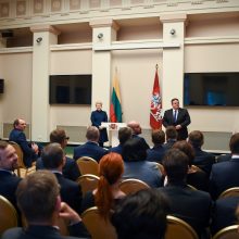 D. Grybauskaitė: Lietuva turi skleisti Vakarų vertybes