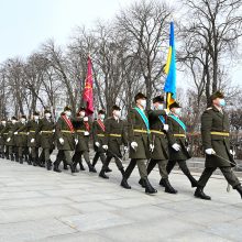 G. Nausėda Ukrainoje sulaukė klausimų dėl skiepijimo „AstraZeneca“ vakcina sustabdymo