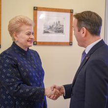 D. Grybauskaitė: Vakarams tenka atremti užslėptą hibridinę agresiją