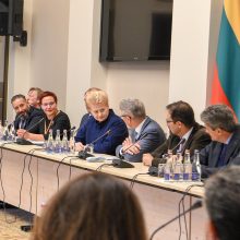 D. Grybauskaitė: žiniasklaidos ribojimas kelia pavojų šalių nacionaliniam saugumui