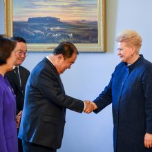 D. Grybauskaitė: Korėja atliko išskirtinį vaidmenį Lietuvai