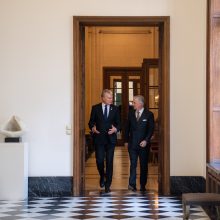 G. Nausėda susitiko su Belgijos karaliumi: aptarė bendradarbiavimą gynybos ir saugumo klausimais