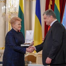 D. Grybauskaitė: Lietuva perduos Ukrainai šovinių, siųs daugiau instruktorių