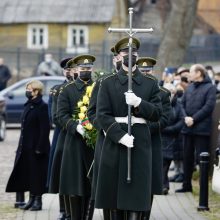 Lietuvos partizanas J. Jakavonis-Tigras išlydėtas į paskutinę kelionę