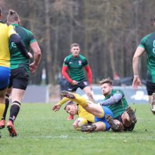Lietuvos regbio rinktinė Europos čempionatą pradėjo nelengva pergale prieš Ukrainą