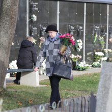 Klaipėdiečiai į kapines keliavo be incidentų