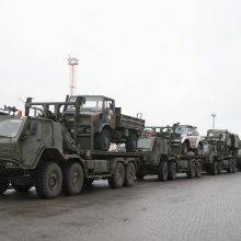 Lietuva baigė gabenti karinę techniką iš Afganistano
